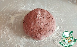 Свекольные бублики с семечками