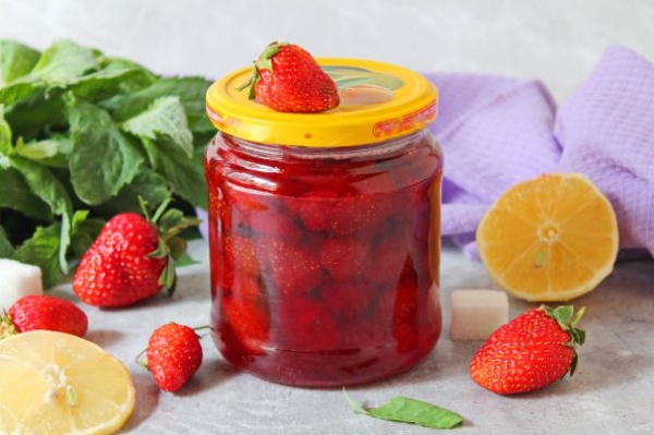 Варенье из клубники с лимоном Варенье из клубники с лимоном