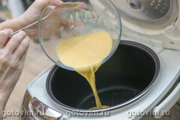 Омлет в мультиварке