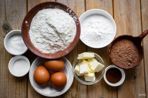 Шоколадно-кофейное печенье Шоколадно-кофейное печенье