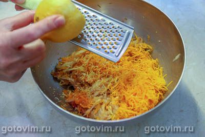 Мягкое печенье с тыквой и яблоками