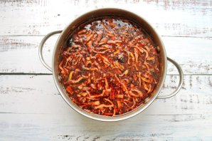 Солянка с жидким дымом Солянка с жидким дымом