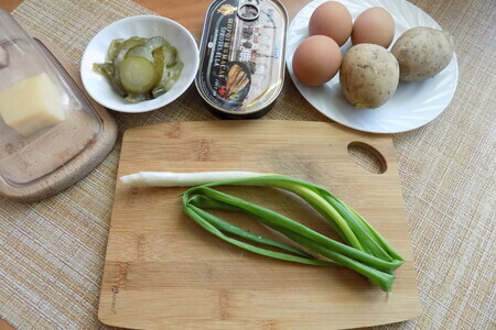 Салат "снеговик" Салат "снеговик"