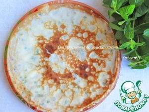 Блинчики с мятой