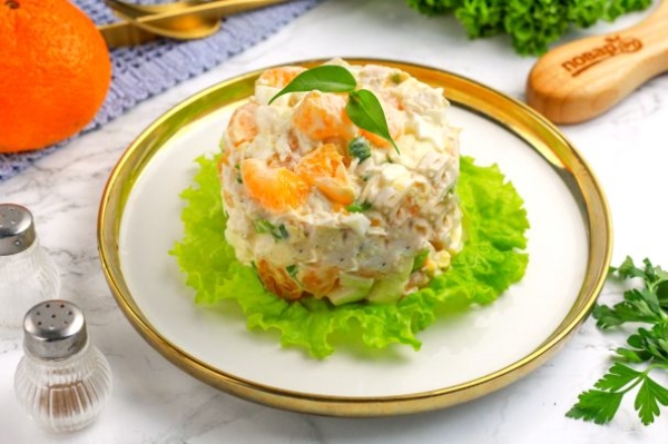 Салат "Необычный" Салат "Необычный"