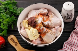 Крылышки на мангале