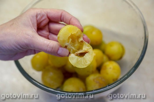 Варенье из желтой сливы с агаром Варенье из желтой сливы с агаром