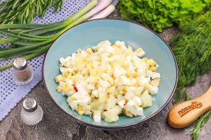 Окрошка с квасом Окрошка с квасом