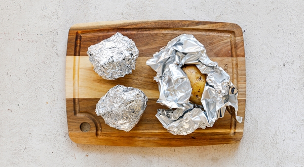 Печеная картошка с начинкой, пошаговый рецепт с фото Печеная картошка с начинкой, пошаговый рецепт с фото