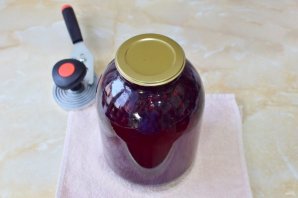 Компот из черной смородины на зиму на 3 литровую банку