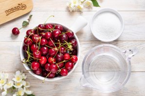 Вишневый компот на зиму Вишневый компот на зиму