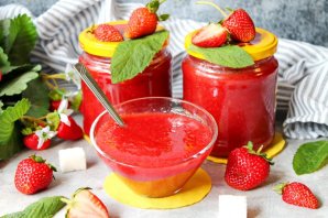 Клубника, протертая в сиропе Клубника, протертая в сиропе