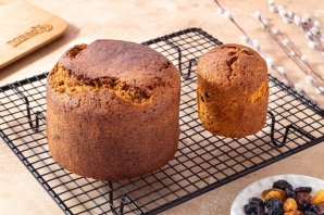 Кулич без дрожжей и яиц Кулич без дрожжей и яиц