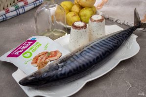 Скумбрия с картошкой в фольге в духовке Скумбрия с картошкой в фольге в духовке