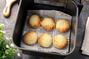 Замороженные сырники в аэрогриле