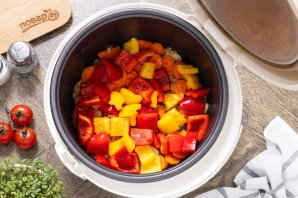 Рагу из баклажанов в мультиварке