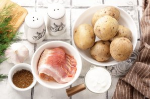 Картофель в беконе в аэрогриле
