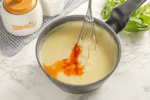 Заварной крем с коньяком Заварной крем с коньяком