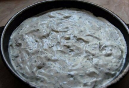 Филе семги с картофелем под сметанным соусом в духовке Филе семги с картофелем под сметанным соусом в духовке