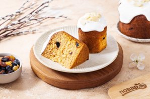 Кулич без дрожжей и яиц Кулич без дрожжей и яиц