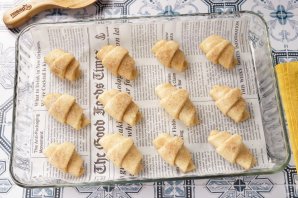 Рогалики с корицей и орехами Рогалики с корицей и орехами