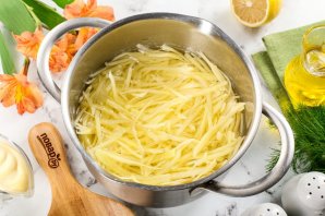 Салат "Гнездо" Салат "Гнездо"