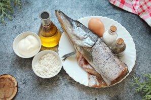 Щука с майонезом в кляре