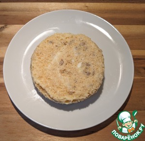 Булочка из отрубей в микроволновке Булочка из отрубей в микроволновке