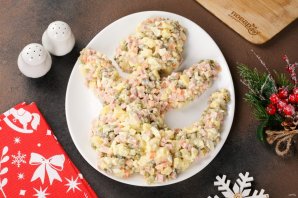 Салат "Оливье" на год Дракона Салат "Оливье" на год Дракона