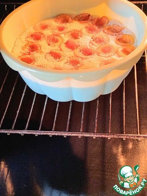 Пирог с жерделами (абрикосами) и яблоками Пирог с жерделами (абрикосами) и яблоками