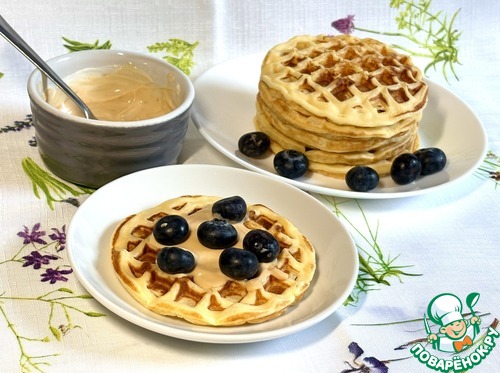 Вафли из творожного сыра