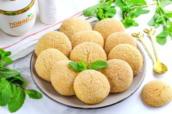 Сахарное печенье с маслом Сахарное печенье с маслом