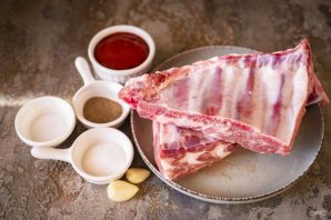 Свиные ребрышки в аэрогриле