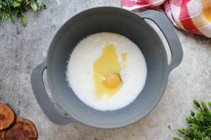 Черничные блины