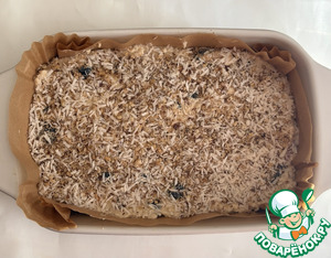 Запечённая овсянка с черникой и творогом Запечённая овсянка с черникой и творогом