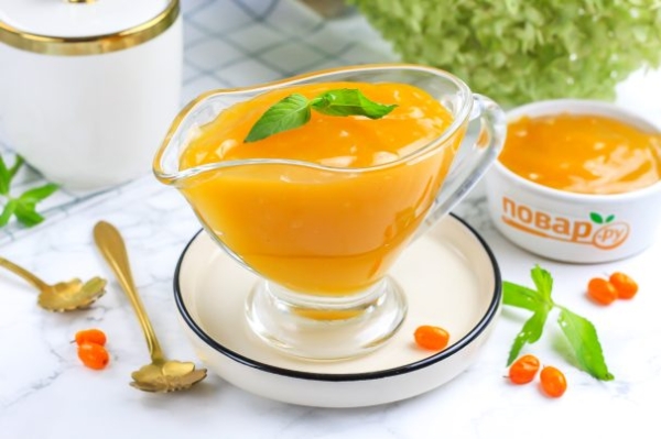 Облепиховый курд Облепиховый курд