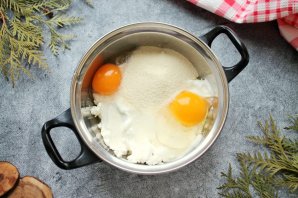 Запеканка из детского творожка "Агуша" Запеканка из детского творожка "Агуша"