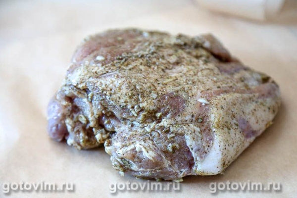 Свиная шейка в фольге