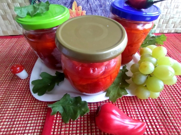 Перцы жареные на зиму Перцы жареные на зиму