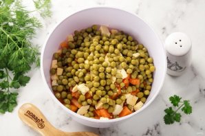 Салат "Пасхальный венок"