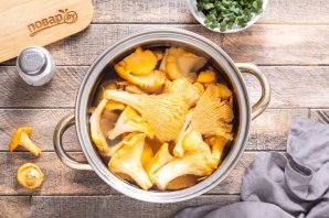 Маринованные лисички на зиму Маринованные лисички на зиму