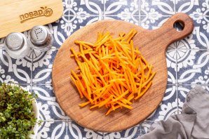 Рис с морковью и луком Рис с морковью и луком