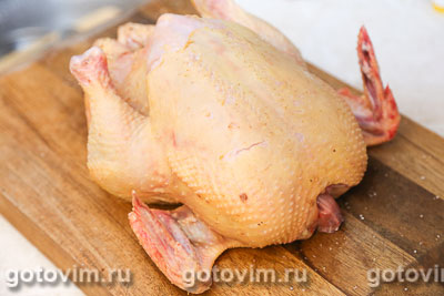 Курица в беконе