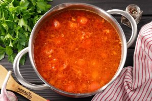 Куриный суп с кускусом Куриный суп с кускусом