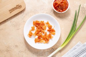 Пельмени с тофу и кимчи Пельмени с тофу и кимчи