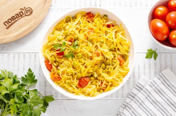 Капуста по-индийски Капуста по-индийски