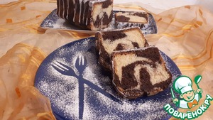 Мраморный кекс Мраморный кекс