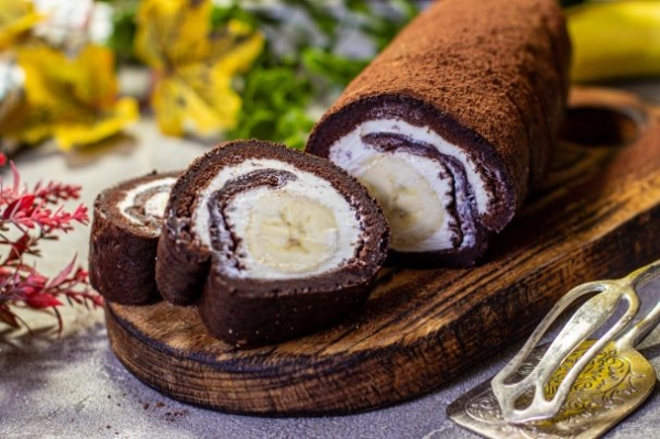 Шоколадный рулет без муки Шоколадный рулет без муки