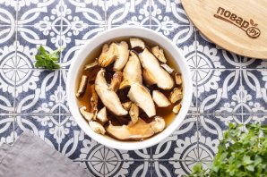 Суп из грибов и дикого риса Суп из грибов и дикого риса