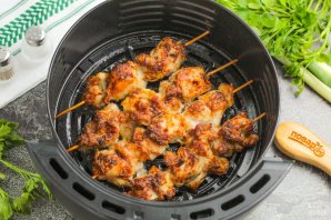 Шашлык из индейки в аэрогриле Шашлык из индейки в аэрогриле